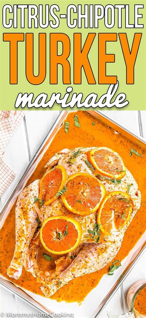 Sometimes turkey breast can be dry.but this marinade, with chicken stock and herbs, ensures a moist and flavorful turkey. BEST Citrus-Chipotle Turkey Marinade | Recipe | Chicken Recipes | Turkey marinade, Turkey ...