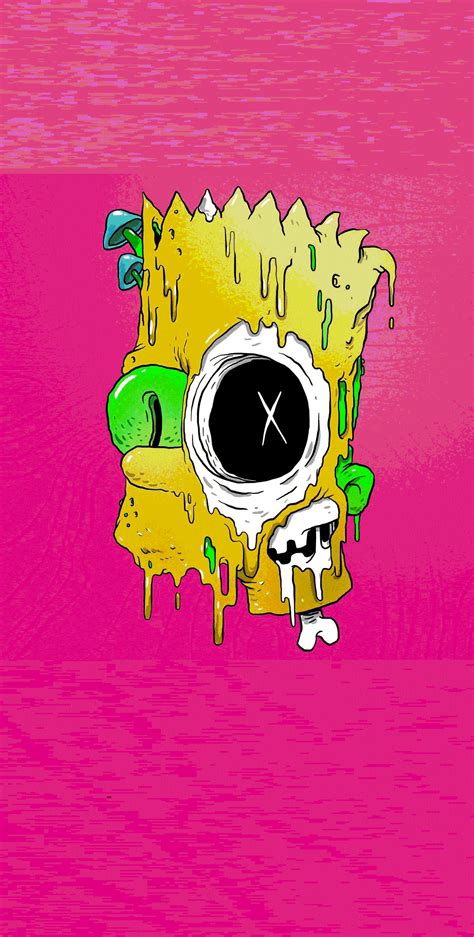 Drippy Bart Simpson Wallpapers Wallpaper Cave