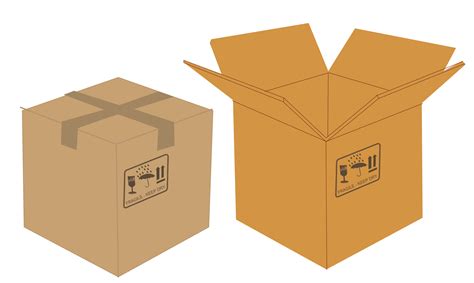 Open And Closed Boxes Icons Png Free Png And Icons Downloads