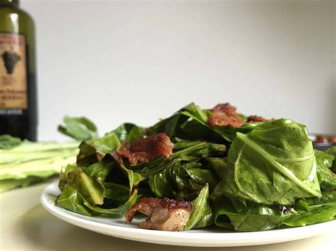 Balsamic Bacon Sautéed Collard Greens | Recipe | Sauteed collard greens, Collard greens, Greens ...