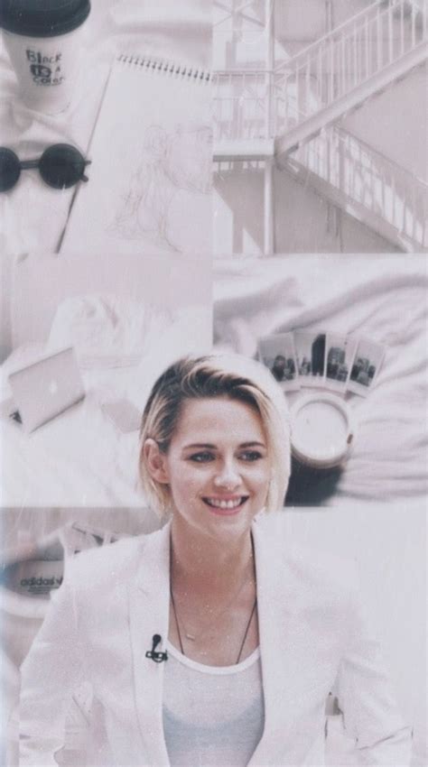 Kristen Stewart Tumblr Collage Wallpaper White Female Celebrity Crush Celebrities Female