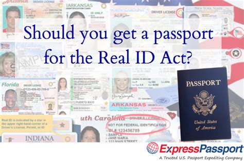 Do I Need A Passport For The Real Id Act Expresspassport