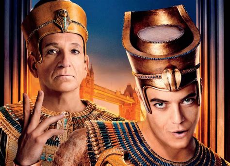 Mcphee, the museum curator, to help send him to london. Rami Malek as Ahkmenrah and Ben Kingsley as Merenkahre in "Night at the Museum 3" (2014 ...
