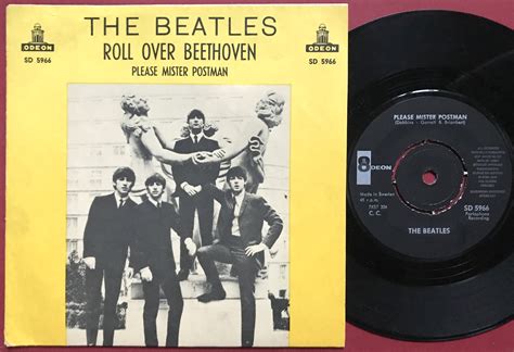 Nostalgipalatset Beatles Roll Over Beethoven 7 Gul Swe Ps 1964
