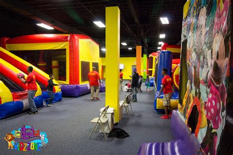 Inflatable Kingdom Kidz Zone Kids Birthday Party Place
