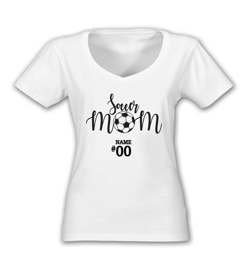 Soccer Mom With Ball Shirt Moms For Sports Custom Sports Products