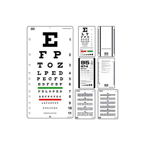 Snellen Eye Chart Rosenbaum Pocket And Jaeger Eye Charts Kashmir Surgicals