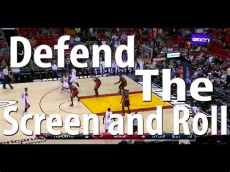 Defending The Screen And Roll In Basketball YouTube