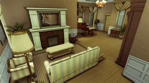 Familiar Country House No Cc Sims 4 Mod Download Free