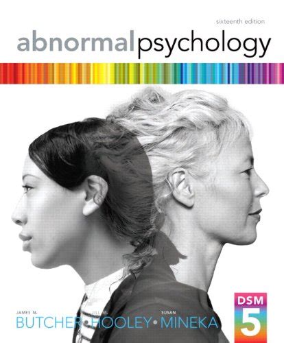 Abnormal Psychology Textbooks Slugbooks