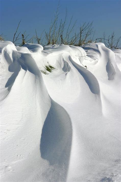 Snow Drift Photograph By Claire Deprezreportersscience Photo Library