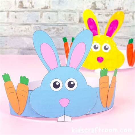 Easter Bunny Hat Craft Kids Craft Room