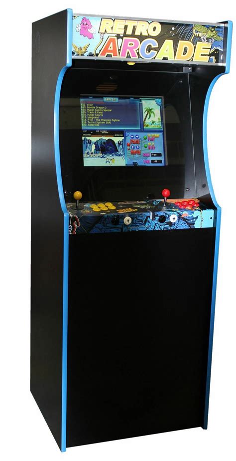 750 Game Retro Upright Arcade Machine Mancave Arcade Retrogaming