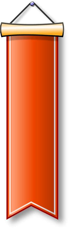 Vertical Orange Banner Clipart Free Download Transparent Png Creazilla