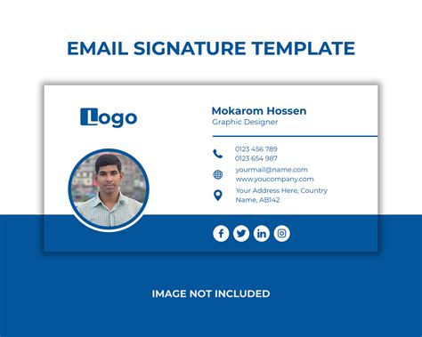 Email Signature Template Behance