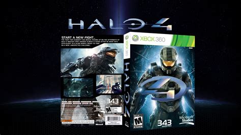 Halo 4 Xbox 360 Box Art Cover By Probenji