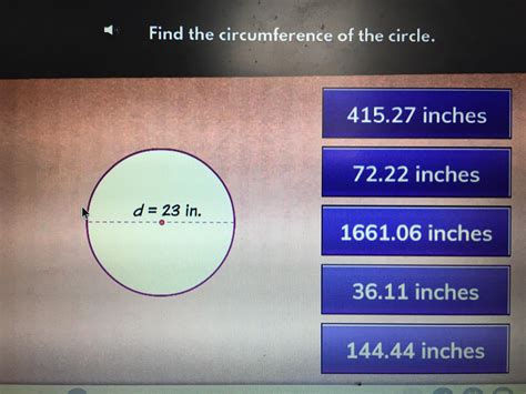 How to find the diameter of each circle given the circumference. Find the circumference of the circle - Brainly.com