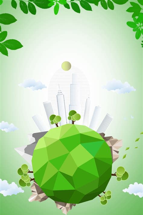 Vector Día Mundial Del Medio Ambiente Verde Fondo De Pantalla Imagen