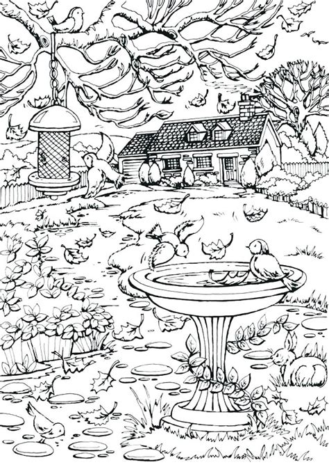 Fall Coloring Pages For Adults Best Coloring Pages For Kids