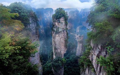 Zhangjiajie National Park In China