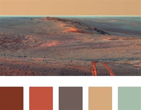 Mars Opportunity Color Palette 2 In 2021 Pantone Palette Natural