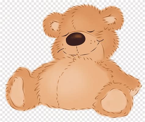 Teddy Bear Sleep сон Child Brown Png Pngegg