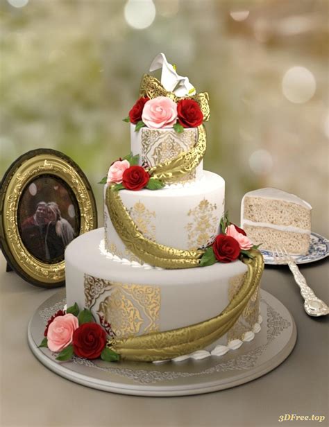 Find great deals on ebay for elegant bedding sets. Classy Wedding Cake set | 3D models blog
