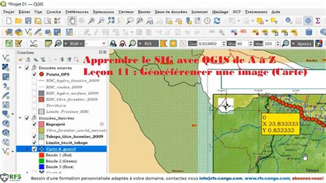 G Or F Rencer Une Carte Sur Qgis Formation Sig Module G Or F Rencement Part Youtube