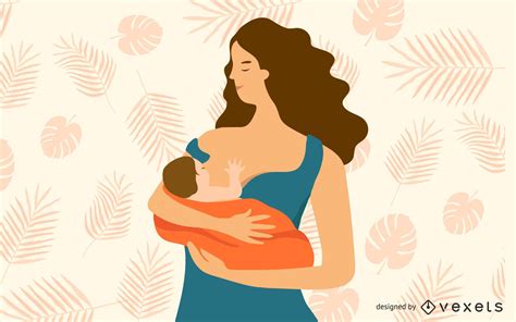 Breast Feeding Sequence Vector Download