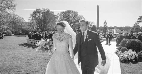Naomi Biden And Peter Neal Walk Down The Aisle At White House Wedding