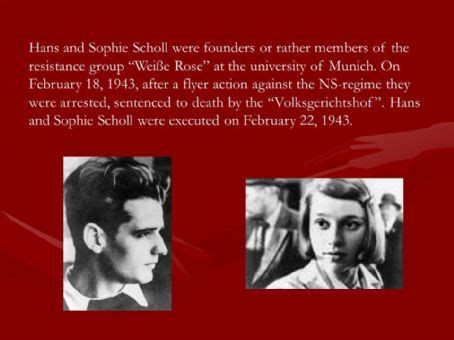 The three both scholls and probst endured a mock trial after. Sophie Scholl Pictures - Sophie Scholl Photo Gallery - 2021