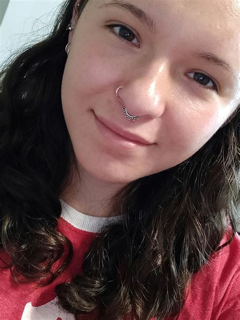 Got My Septum Upgraded To A Niobium Ring From Leroi By Ashley At