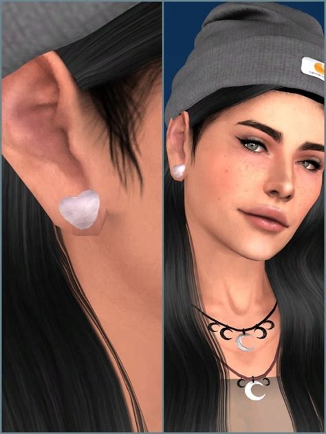 Ear Preset For Flesh Tunnel 2 Flesh Tunnels At Pws Creations Sims