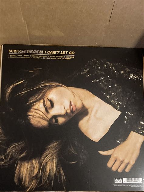 suki waterhouse signed autographed i can t let go vinyl lp record gold sold out ebay