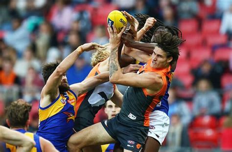 West coast eagles have won the last four matches against gws giants including winning last year's only meeting by 12 points. AFL 2016 Rd 21 - GWS Giants v West Coast - AFL.com.au