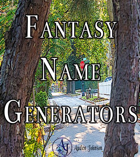 Michael coorlim's random fantasy title generator 2.0; Inspiration from Fantasy Name Generators