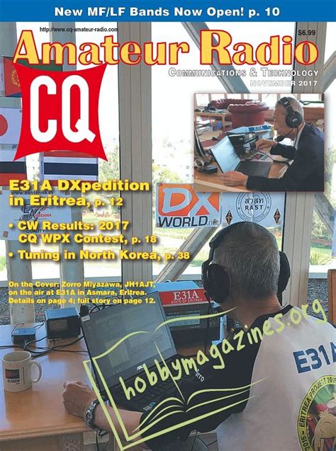 Cq Amateur Radio November 2017 Hobby Magazines