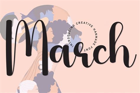March Font By William Jhordy · Creative Fabrica