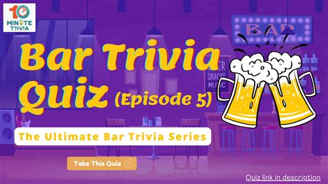 Pub Trivia Quiz Episode 5 The Best Pub Trivia Quizzes To Test Your