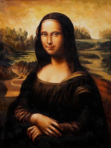 Mona Lisa Ii Painting And Leonardo Da Vinci Mona Lisa Ii
