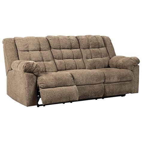 Signature Design By Ashley Workhorse Casual Reclining Sofa Royal