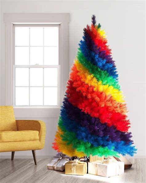 Were All Smiles Looking At This Rainbow Colored Tree From Treetopia