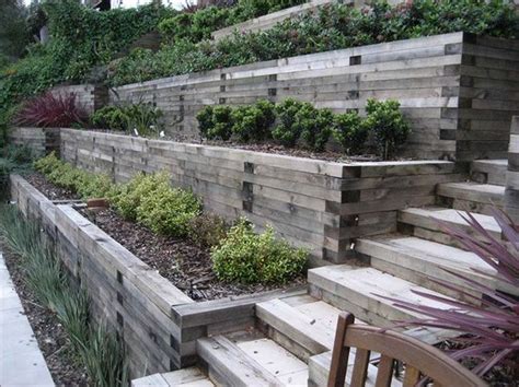 22 perfect terraced landscaping for inspiring extensive home gardens backyard hill landscaping
