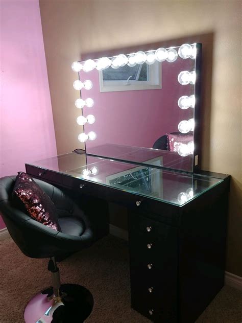 These mirrors are made with magnifying feature that gets up close to the face for greater attention to details. SlayStation® Pro 2.0 Tabletop + Vanity Mirror + 5 Drawer ...