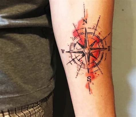 Mit diesem stylischen autoaufkleber können sie ihr auto positiv verändern. Windrose tattoo by Gustavo Takazone | Photo 24366