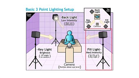 Three Point Lighting System
