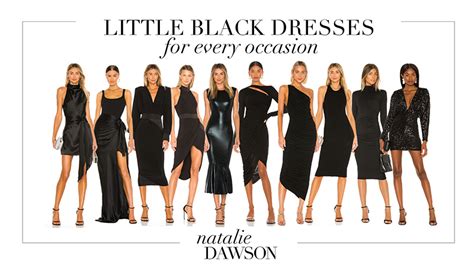 Little Black Dresses For Every Occasion Natalie Dawson