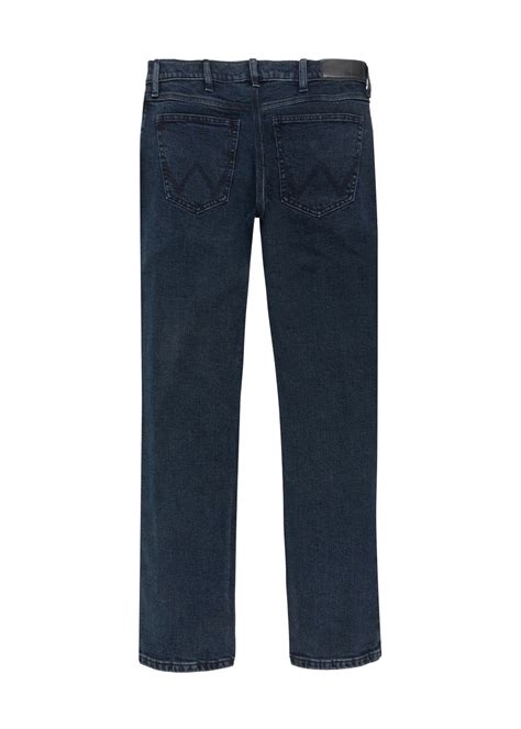 Wrangler Blue Black Regular Fit Jeans Matalan