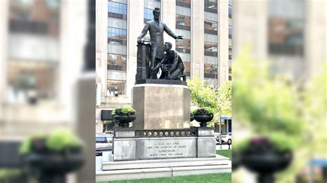 boston to remove statue depicting freed slave kneeling before president lincoln cnn