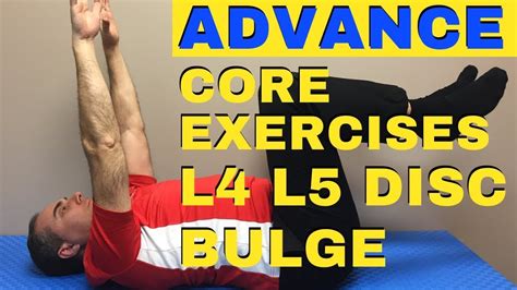 4 ADVANCE Core Strengthening Exercises L4 L5 Disc Bulge Exercises